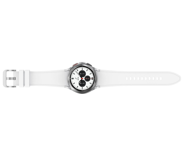 SAMSUNG Galaxy Watch 4 Classic LTE 42 lte  mm srebrny - 671344 - zdjęcie 3